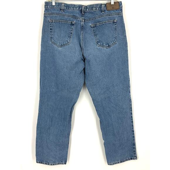 Faded Glory Original Men’s Straight Leg Blue Jeans 40x32 - Picture 2 of 6